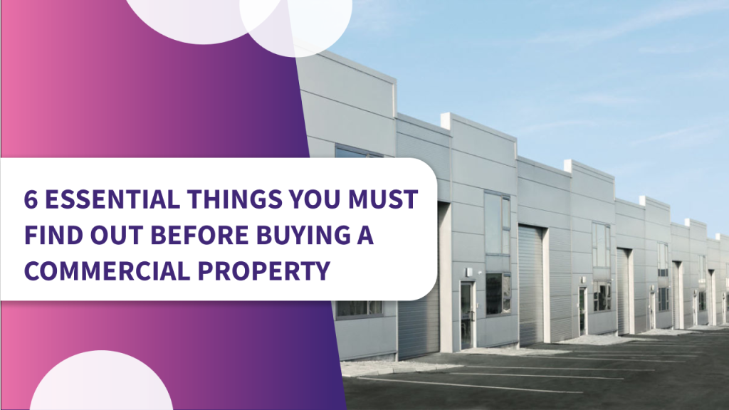 Before buying commercial property